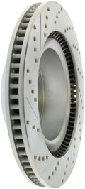 Stoptech auto part close-up