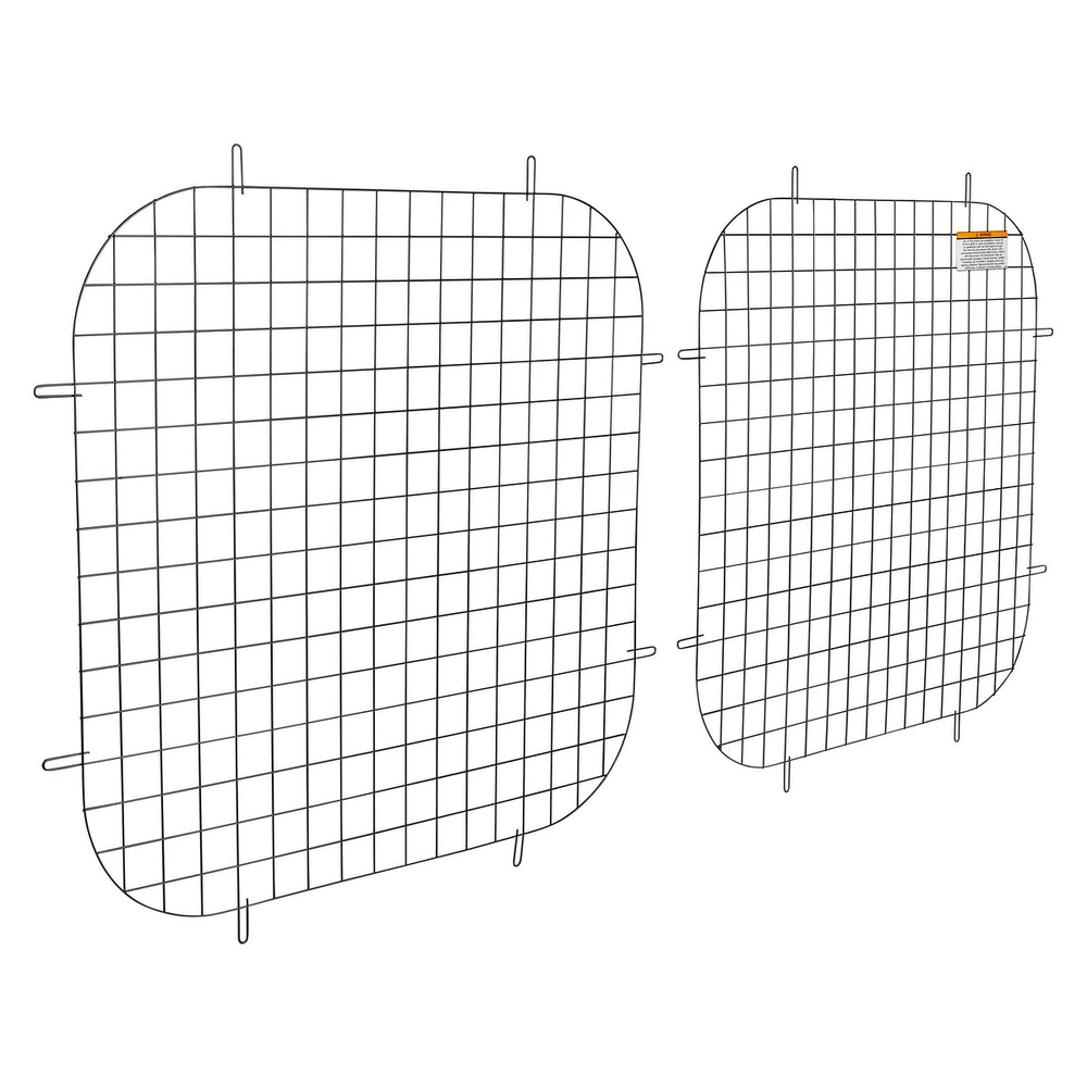 14C PROMASTER 7 GAUGE STEEL FULL REAR DOOR 2 WINDOW SCREENS 261/4 X 28.88IN BLACK FINISH