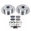 Power Stop 13-18 Lexus ES300h Rear Z23 Evolution Sport Brake Kit