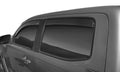 Low Profile Ventvisor Deflector Smoke In-Channel Mount 4 Piece For 2016-2023 Tacoma Husky Liners