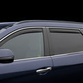 WeatherTech 13-18 Hyundai Santa Fe Front Rear Side Window Deflectors - Dark Smoke