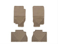 WeatherTech 02-03 Ford Explorer Front and Rear Rubber Mats - Tan