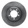 DFC 07-16 Porsche Panamera Right Rear Drilled & Slotted Silver Brake Rotor