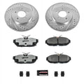 Power Stop 11-14 Ford Mustang Rear Z26 Street Warrior Brake Kit