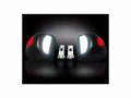 ~(1 lbs. 10X4X2)~ White LED License Plate Illumination Kit includes Red LED Rear Facing Running Lights - Fits all 07-13 CHEVY Silverado an
