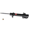 KYB shock absorber close-up