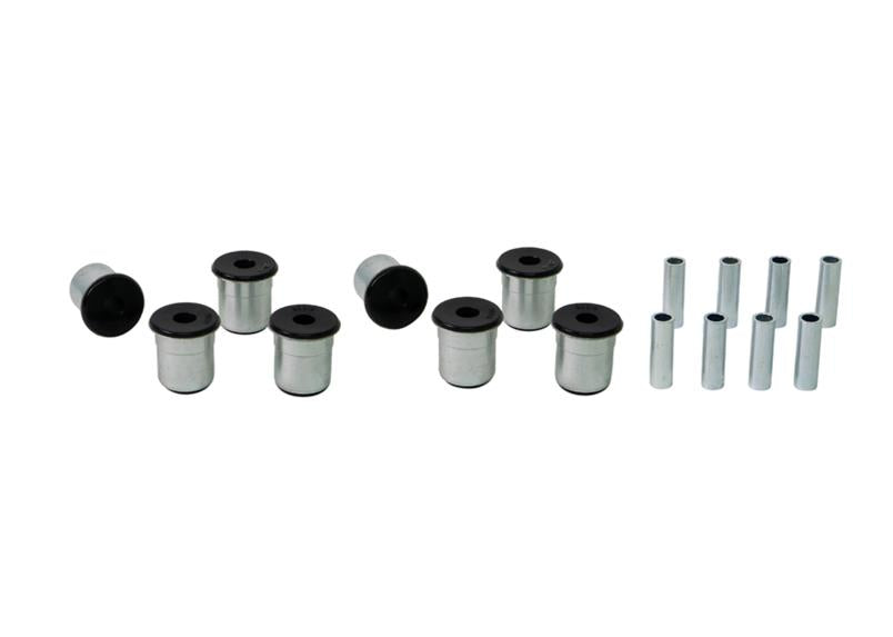 Control arm - lower inner rear bushing 8 Shell Bushings 8 Tubes Grease
