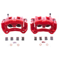Power Stop 2002 Honda Passport Front Red Calipers w/Brackets - Pair