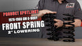 UMI Performance 78-88 GM G-Body Lowering Spring Front 2in Lowering