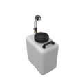 S B Tanks 7 Gallon RV Portable Galley Grey Water Tank 10-3024-GREY