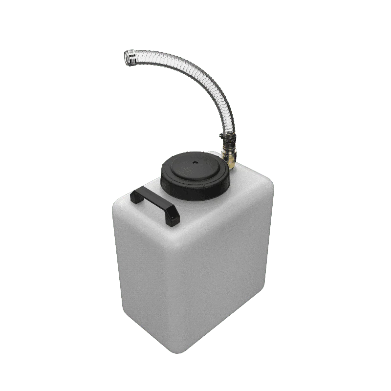 S B Tanks 7 Gallon RV Portable Galley Grey Water Tank 10-3024-GREY