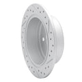 R1 92-03 Lexus Es300 Rear Left Drilled & Slotted Geoperformance Rotor