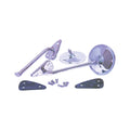 67-69 CHVY MIRROR SET-SS-ROUND/RIBB