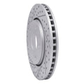 DFC 08-16 Chrysler Town & Country Front Left Drilled & Slotted Geoperformance Rotor