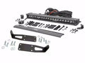 LED Light Kit | Bumper Mount | 20" Black Single Row | White DRL | Ram 2500 (03-18)/3500 (03-18)