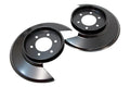 Kentrol 76-78 Jeep CJ Disc Brake Dust Cover JeepBlack Powdercoat Stainless