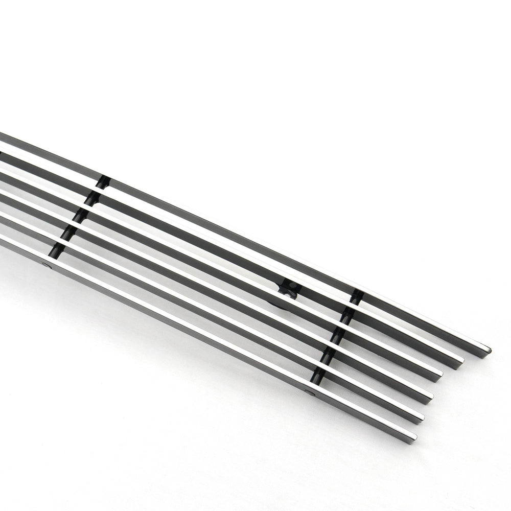 Billet Bumper Grille Polished Aluminum 1 Pc Insert