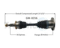 NEW CV AXLE