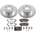 Power Stop 13-19 Lexus GS350 Rear Z26 Street Warrior Brake Kit