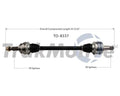 NEW CV AXLE