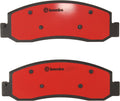 Brembo 08-13 Ford F250 Super Duty/08-12 F350 Super Duty Front Premium NAO Ceramic OE Equivalent Pad