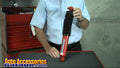 KYB shock absorber close-up