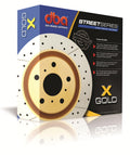DBA 93-05 Lexus GS300 Front Drilled & Slotted Street Series Rotor