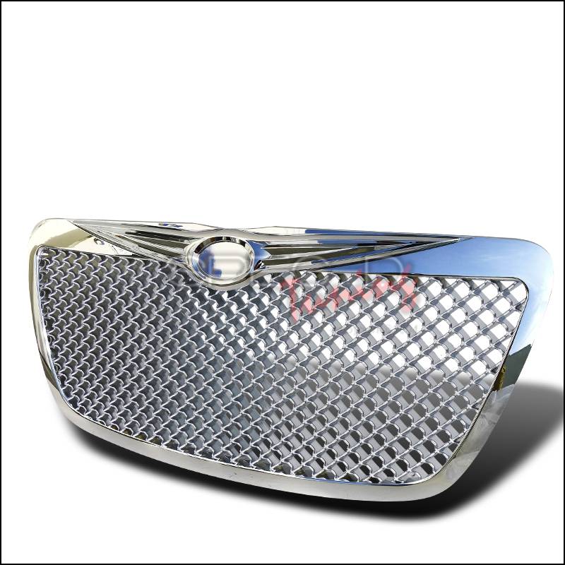 MESH GRILL CHROME WITH WING LOGO