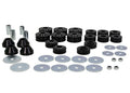 Body mount - bushing 20 Bushings 4 Tubes 4 Nuts 14 Washers Grease Install Guide