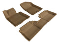 3D MAXpider 2013-2017 Hyundai Elantra GT Kagu 1st & 2nd Row Floormats - Tan
