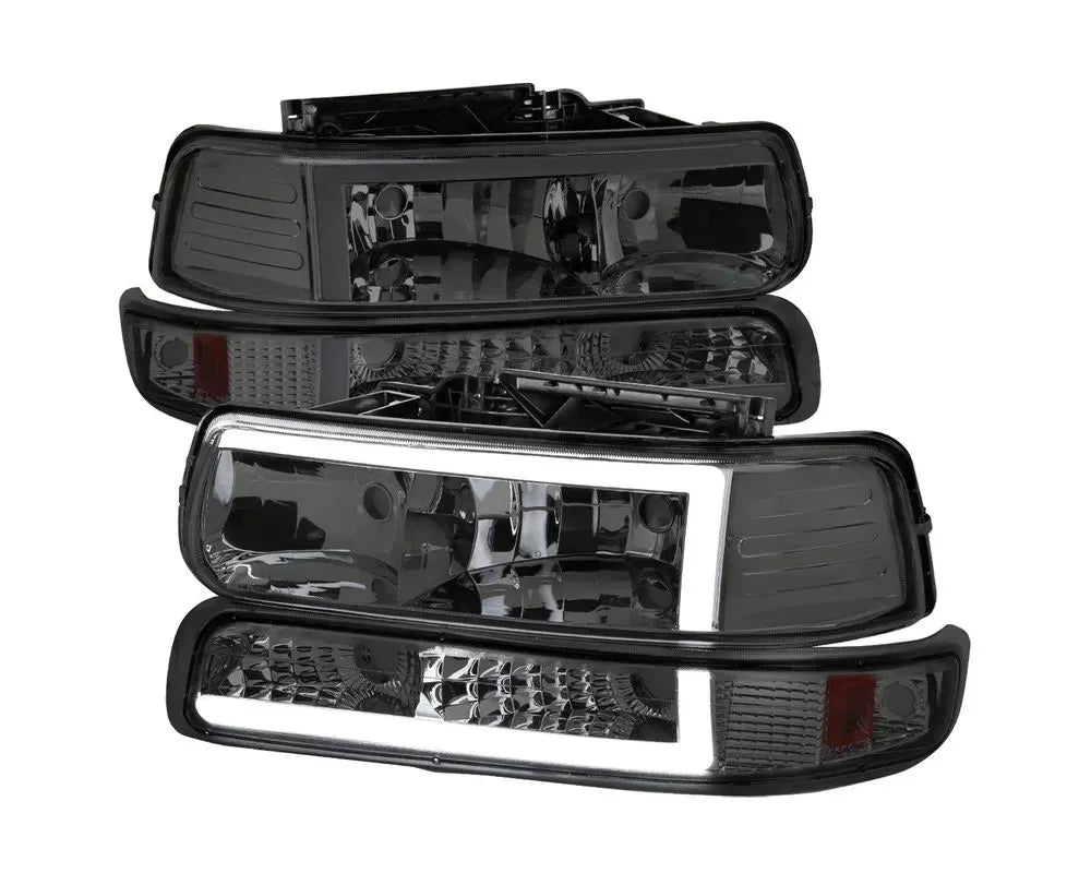 SPEC D TUNING silver light bar