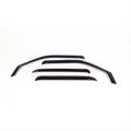 Westin 2006-2009 Dodge Ram Mega Cab Wade In-Channel Wind Deflector 4pc - Smoke