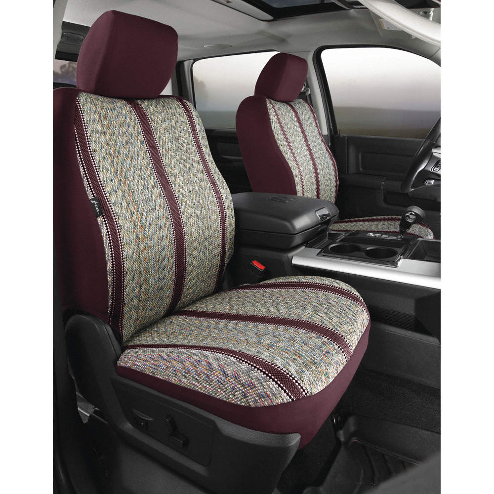 1013 SILVERADO/SIERRA TR FRONT BUCKET SEAT COVER WINE