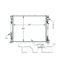 1122 CR 300 5.7L V8 A/MT W/ DUAL FAN 1R PA RADIATOR