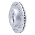 R1 98-07 Lexus Lx470 Front Right Drilled & Slotted Geoperformance Rotor