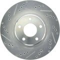 StopTech Select Sport Drilled & Slotted Rotor - Front Left