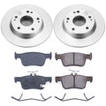 Power Stop 16-19 Honda Civic Rear Z17 Evolution Geomet Coated Brake Kit