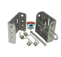 STAINLESS STEEL SPRINGBACK BRACKET WITH 2 SPRINGS