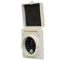 PHONE & CABLE TV INLET WITH STAINLE