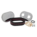 K&N Custom Racing Air Filter - DDO 7in x 4 1/2 Oval 1 3/4in H