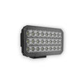 Work Pod Task 3 x4 Rectangular Flood Light Dual Color White/Amber Pedestal mount (1 EA)