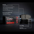 R1 2007-2018 Chrysler Town & Country Front Performance Off-Road/Tow Brake Pads & Hardware Kit