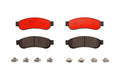 Brembo 08-13 Ford F-250 Super Duty/05-12 F-350 Super Duty Rear Premium NAO Ceramic OE Equivalent Pad