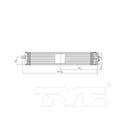 TRANSMISSION COOLER ASSEMBLY DODGE JOURNEY 20112020