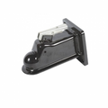 COUPLER 2 5/16IN BLK W/FLAT MNT .63