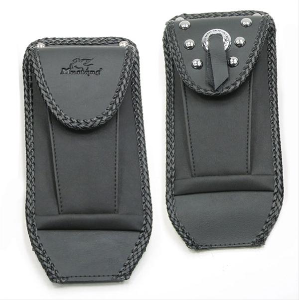 Mustang 65-86 Harley Early FL Touring Tank Bib - Black