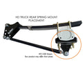 CalTracs Rear Mount Replacement each. 3in Axle tube 2.5in wide spring GMC 1500 Series