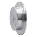 DFC 15-21 Subaru WRX Rear Right Drilled & Slotted Silver Brake Rotor