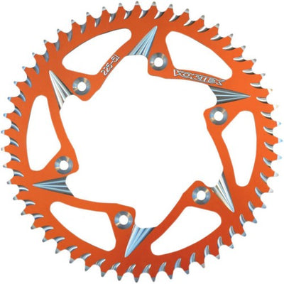 Vortex Racing Aluminum Rear Sprocket 520 55 Tooth- Silver