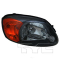 CAPA RH HEADLAMP ASSY COMPOSITE FROM 9102; TO 3106 HYUNDAI ACCENT 20032006